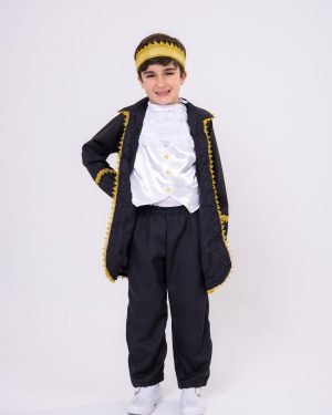 Fantasia Princesa Belli Principe Conde William Preto