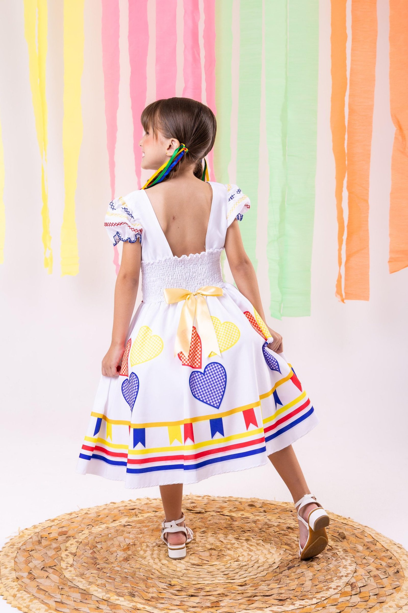 Vestido Marie Junino Luxo Arraiá da Quermesse da Noiva/Noivinha - Imagem 6