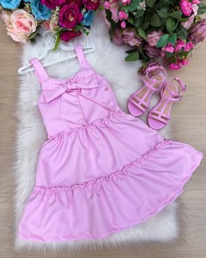 Vestido Blogueirinha Lola Rosa Bebe