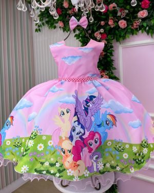 Vestido Tematico Ysa Kids My Little Poney