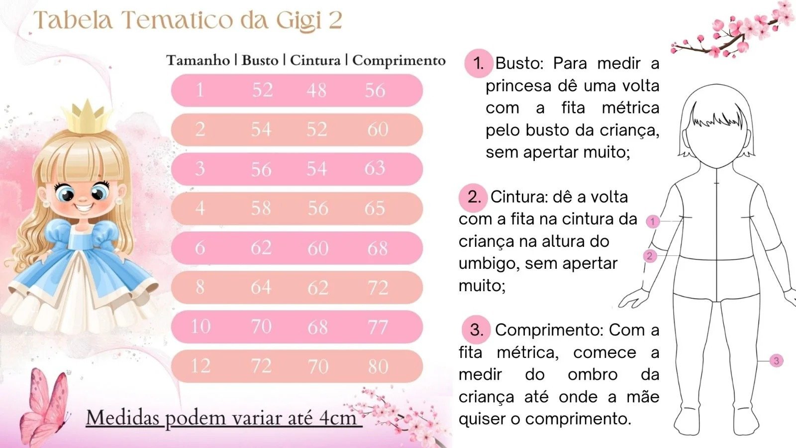 Vestido Infantil Temáticos da Gigi Lilo e Stitch - Imagem 5