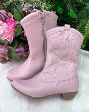 Bota/ Coturno Flor Di Mila Boiadeira Texana Maria Rosa Bebe
