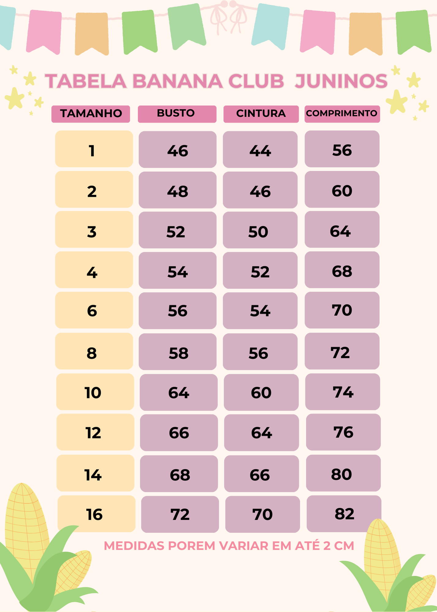 Vestido Banana Club Junino Luxo Arraia da Floresta - Imagem 7