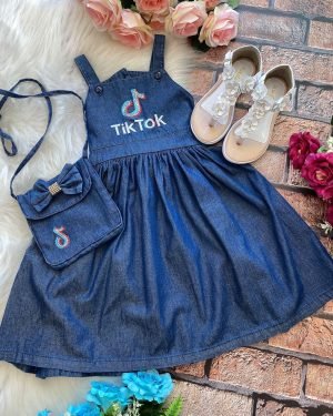 Vestido Princesa Belli Jeans Tik Tok