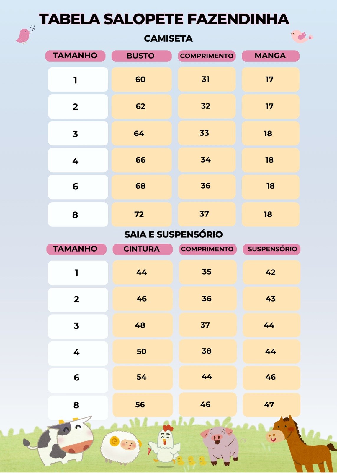 Vestido Tematicos Kids Fazendinha Salopete Jeans - Imagem 9