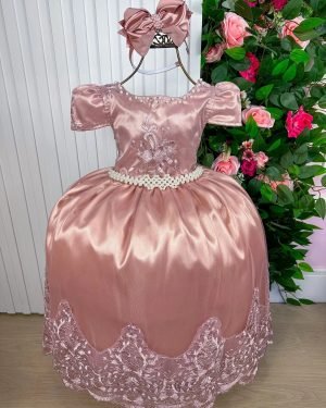 Vestido Enjoy Longo Sofia Bebe Rose