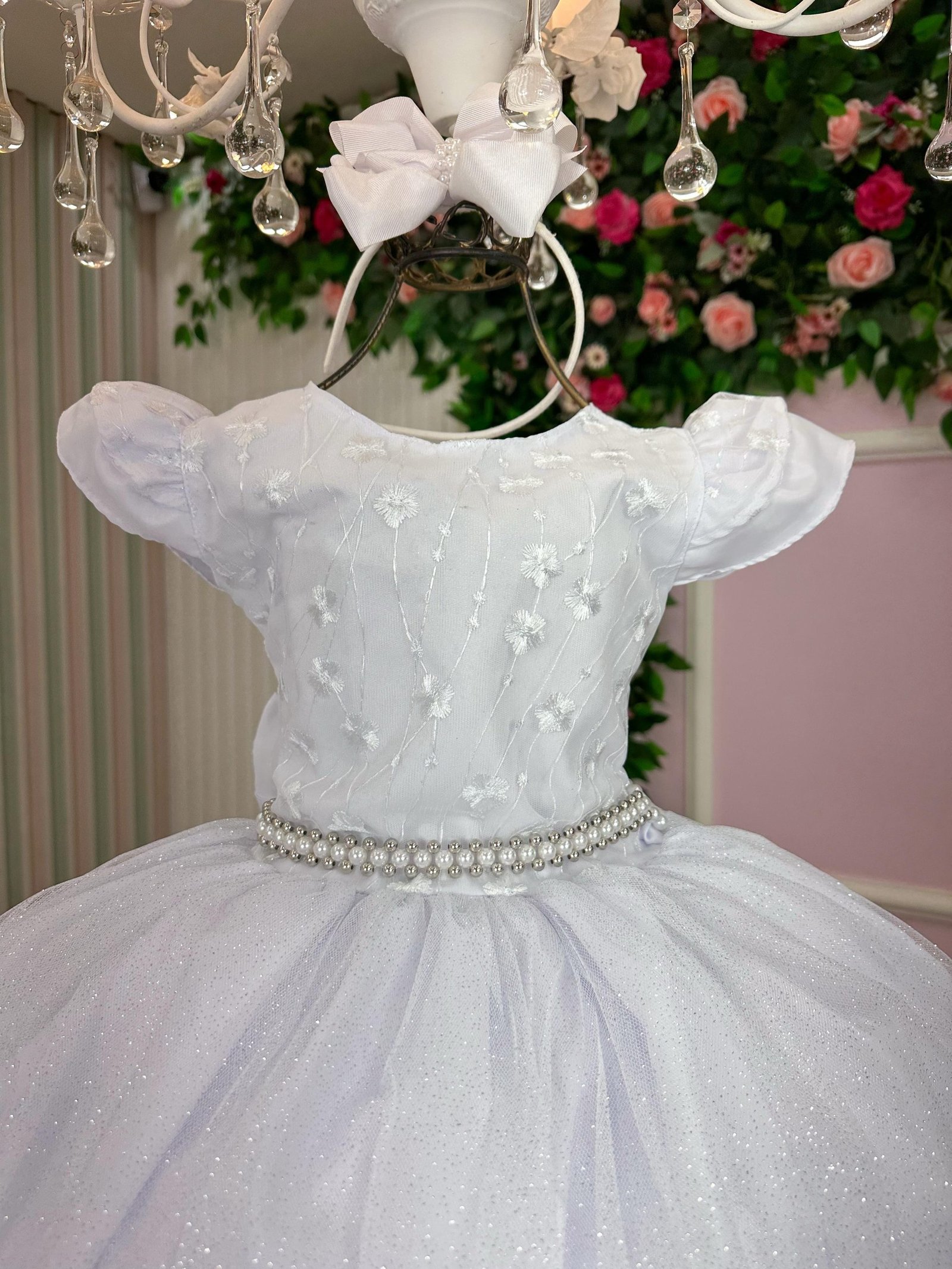 Vestido Marie Branco Ester - Imagem 2