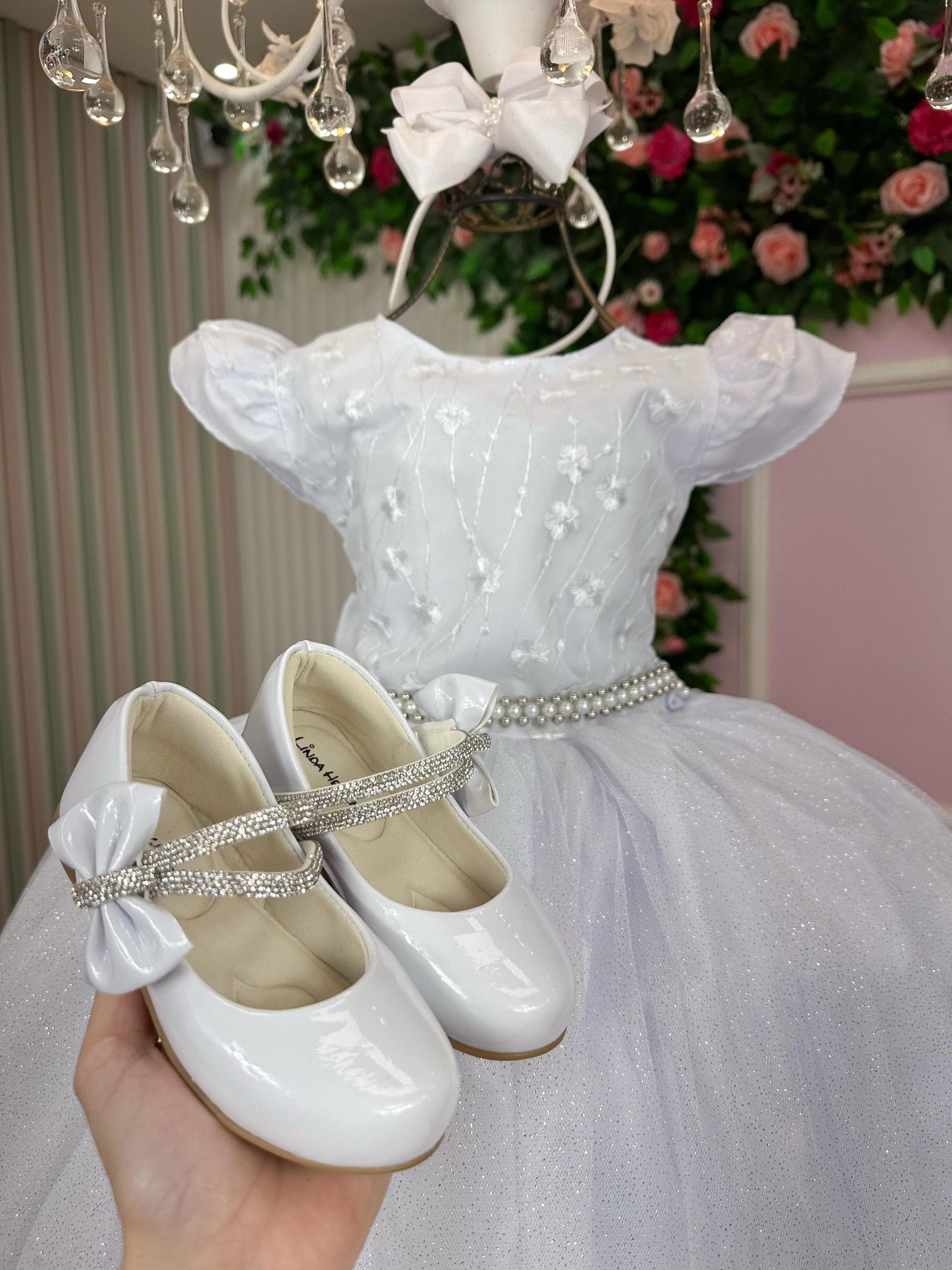 Vestido Marie Branco Ester - Imagem 3