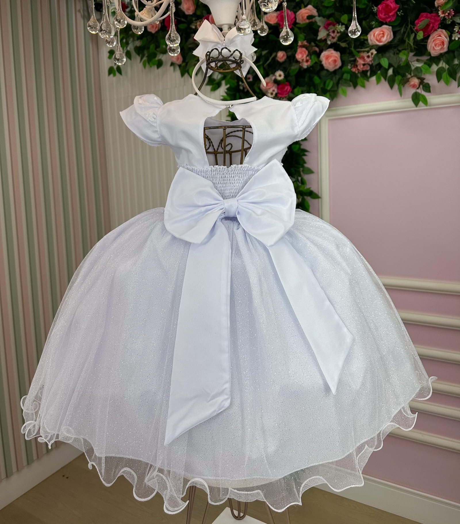 Vestido Marie Branco Ester - Imagem 4