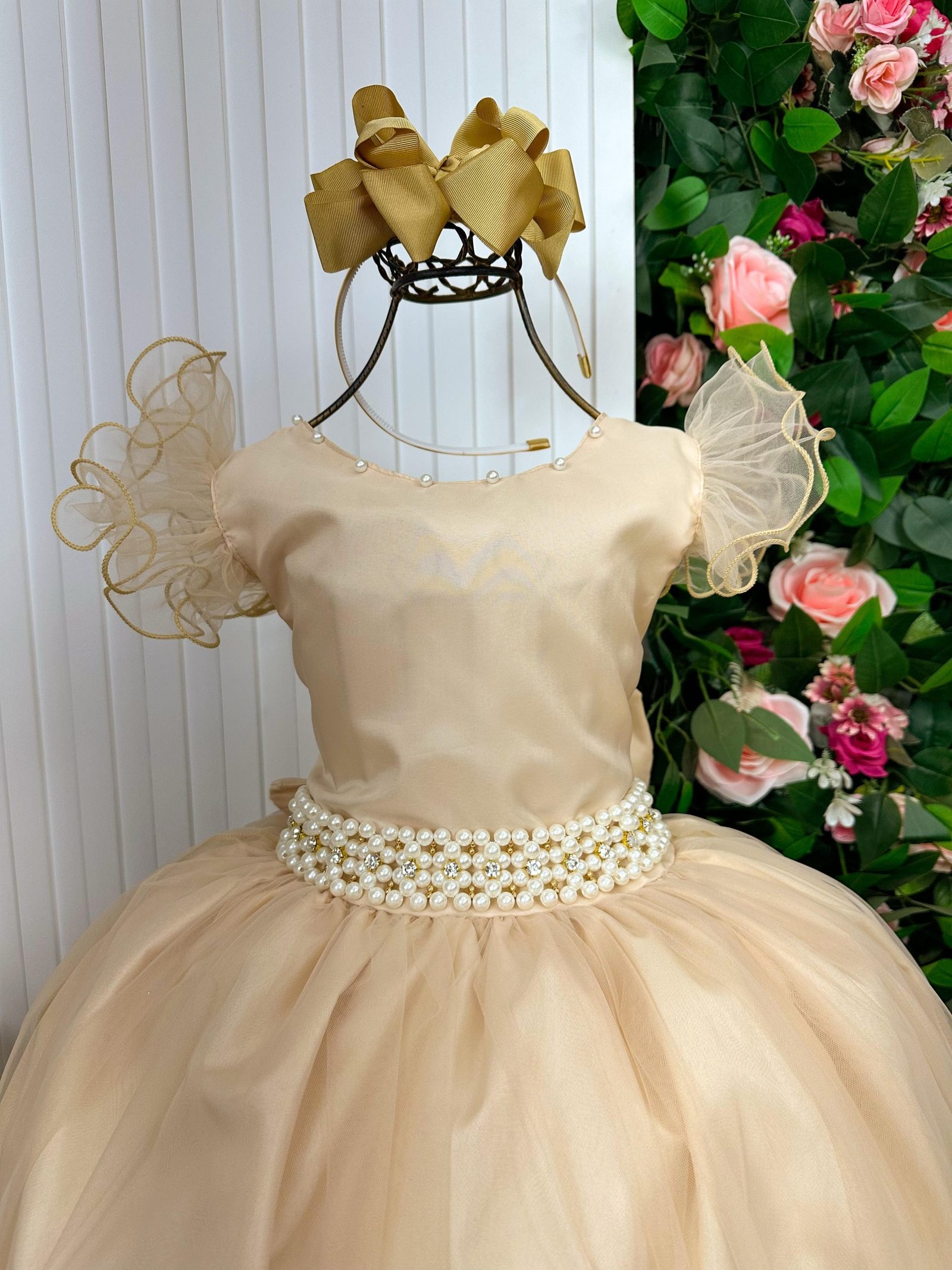 Vestido Marie Longo Amanda Dourado - Imagem 5