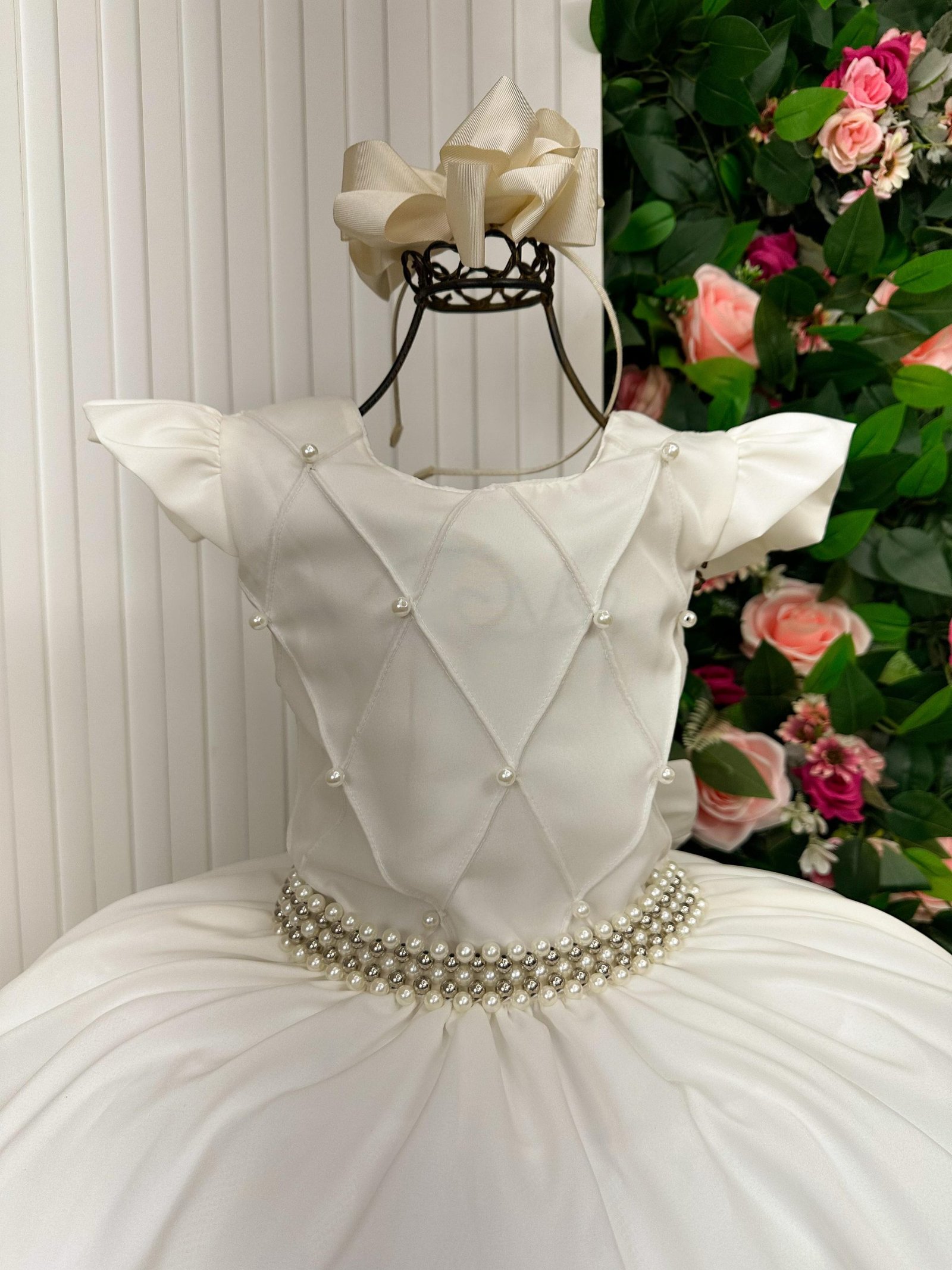 Vestido Ysa Kids Ariane Longo Off - Imagem 2