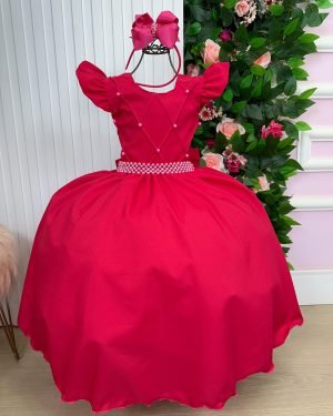 Vestido Ysa Kids Ariane Longo Pink