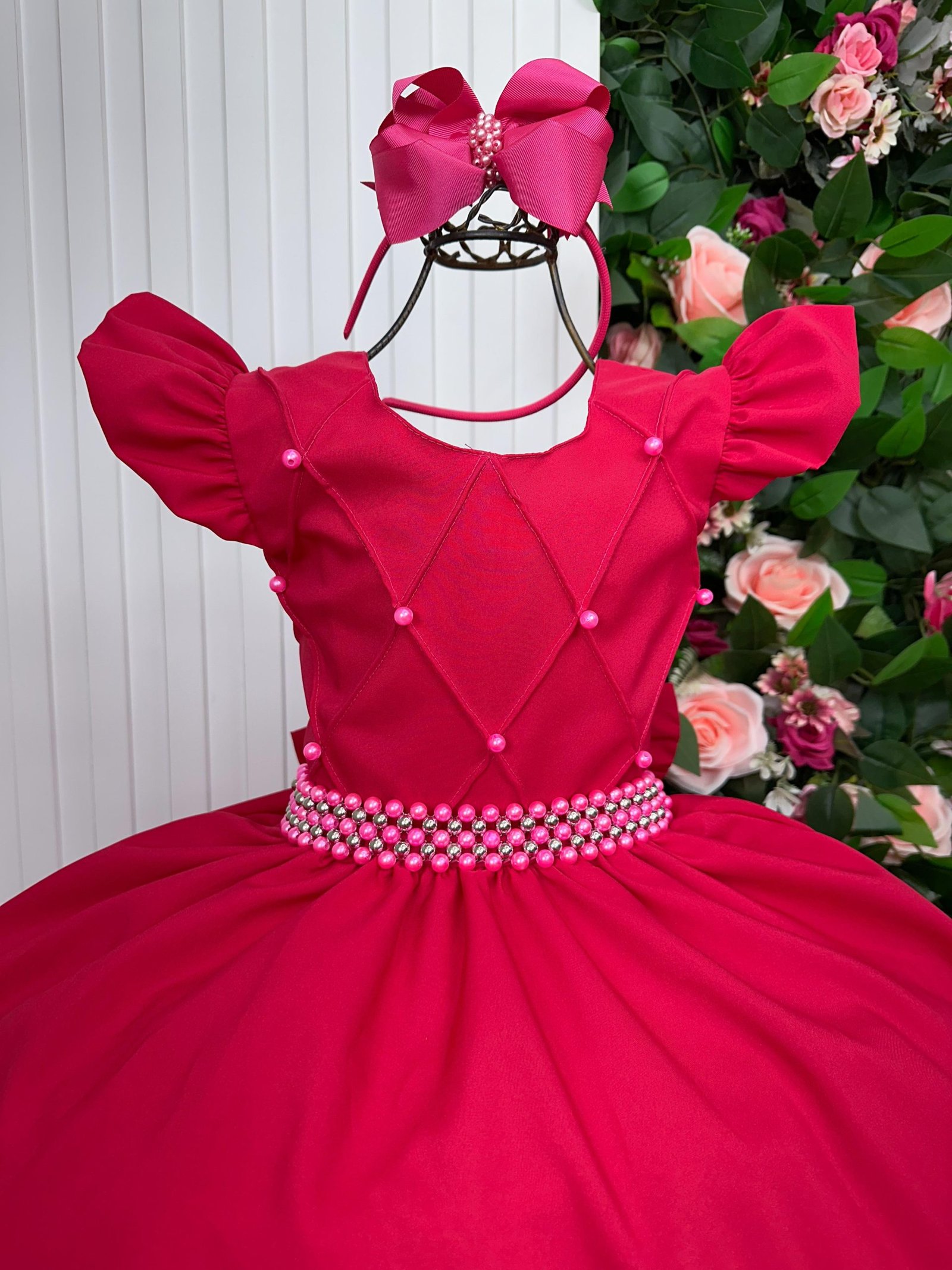 Vestido Ysa Kids Ariane Longo Pink - Imagem 2