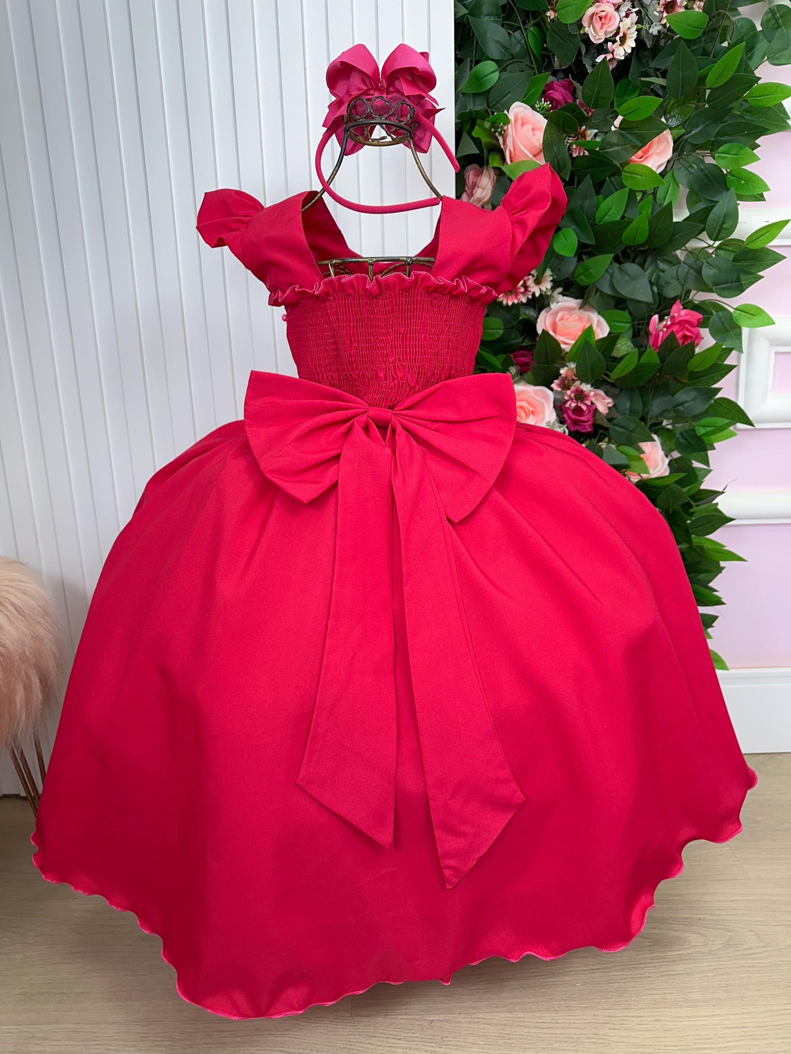 Vestido Ysa Kids Ariane Longo Pink - Imagem 3