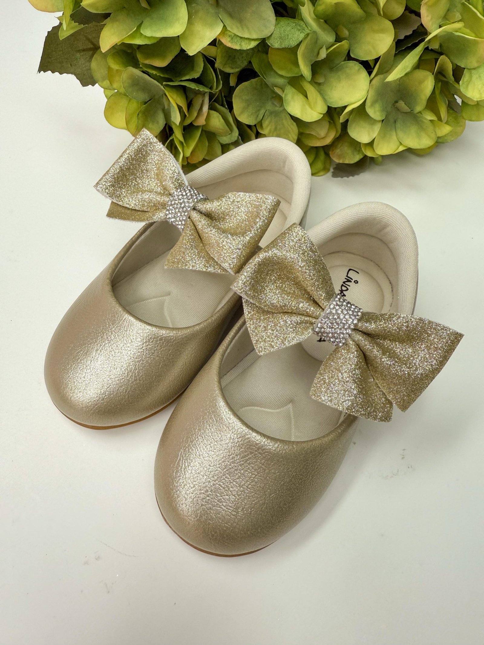 Sapatilha Flor Di Mila Penelope Dourada - Imagem 3