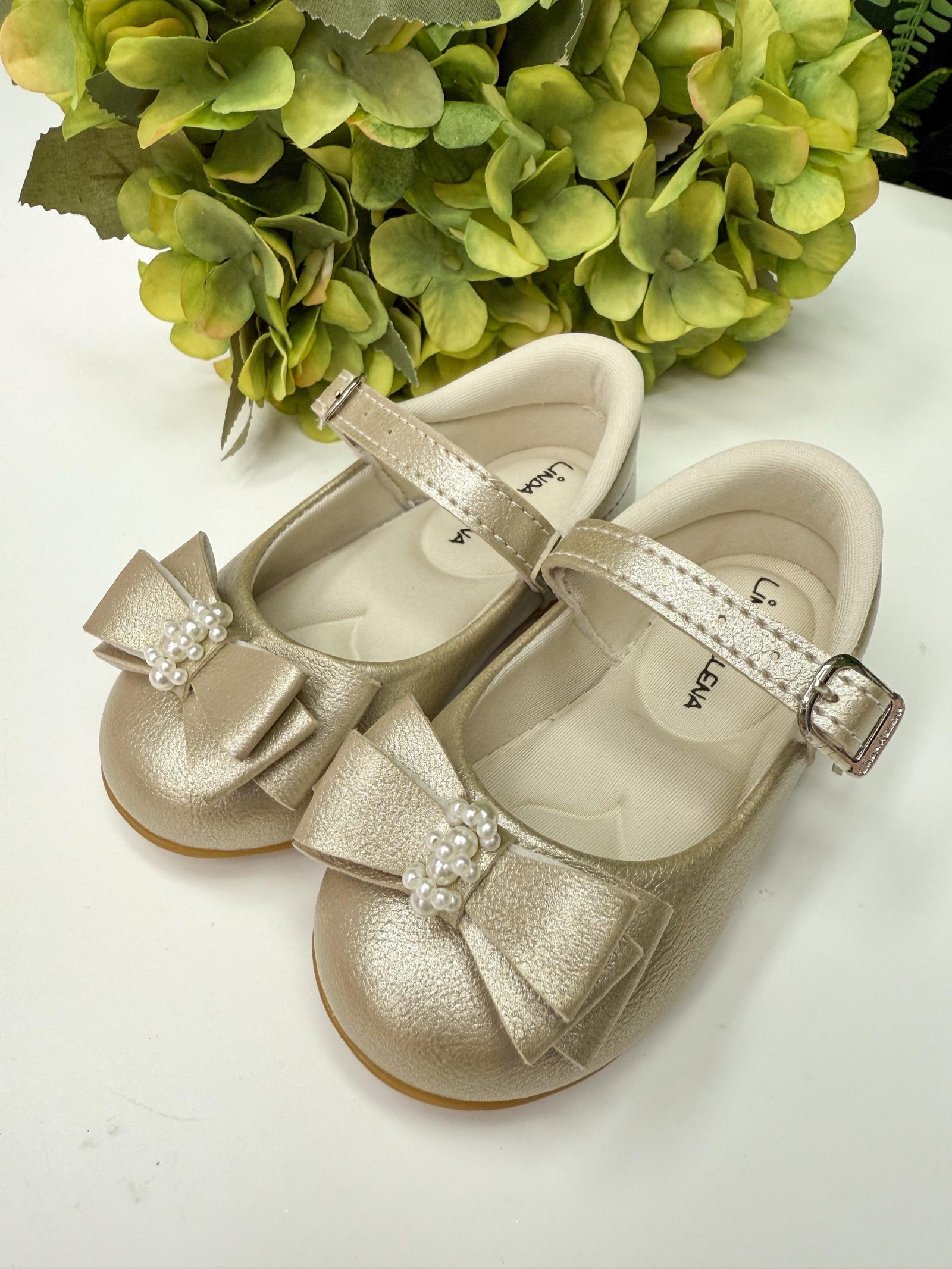 Sapatilha Flor Di Mila Charlote Dourado - Imagem 3