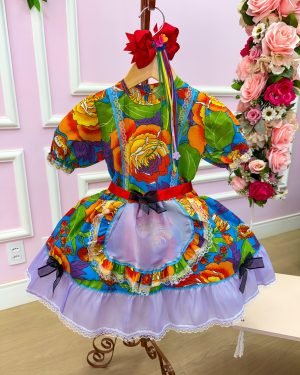 Vestido Junino Sem Short Madalena