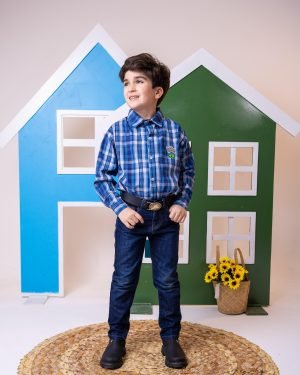 Camisa Junina Miss Cherry Rodeio Bruno