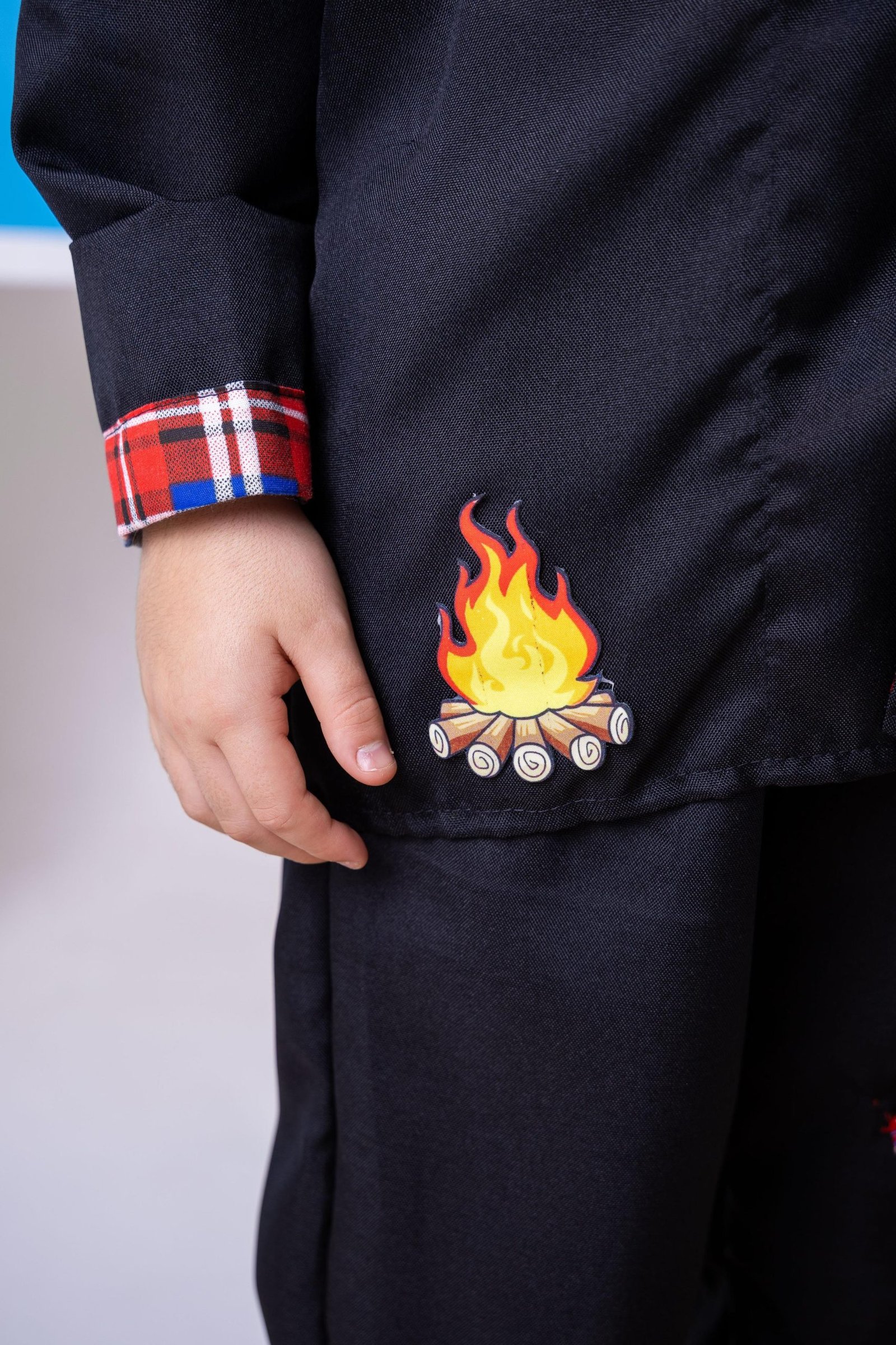 Conjunto Junino Princesa Belli Seu Juca Terno Preto - Imagem 4