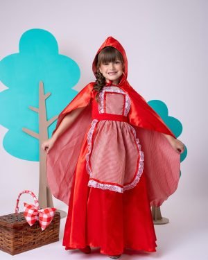 Fantasia Princesa Belli Chapeuzinho Vermelho