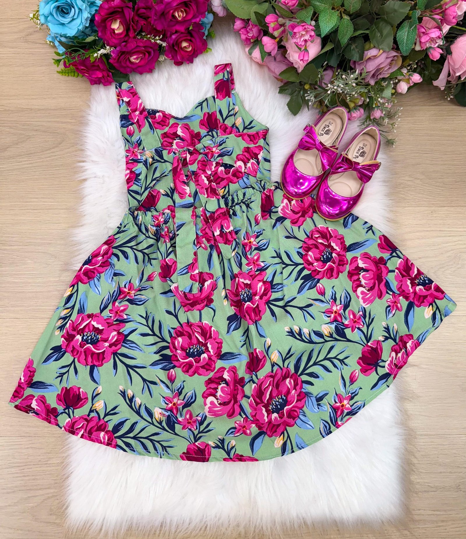 Vestido Banana Club Emily Verde - Imagem 5