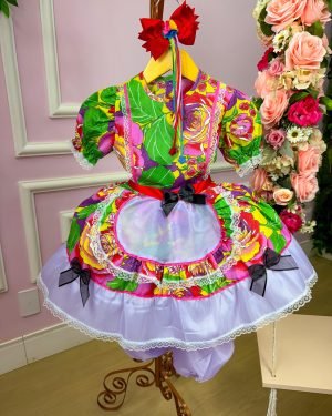 Vestido Junino Tropical Carina