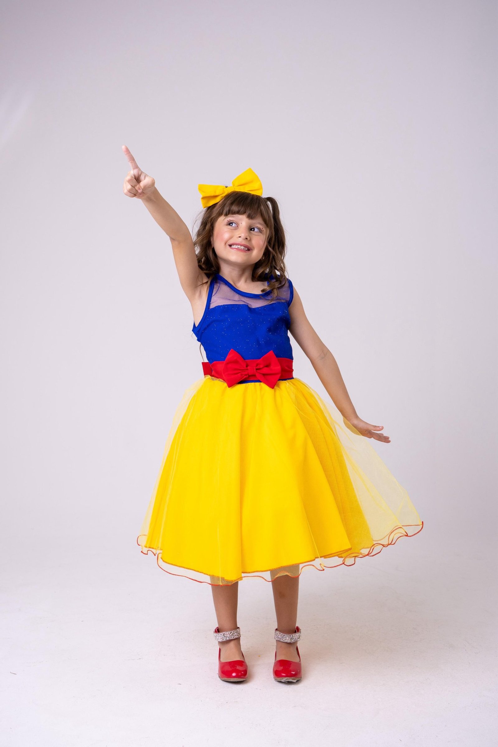 Fantasia Princesa Belli Branca de Neve Modelo 2 - Imagem 2