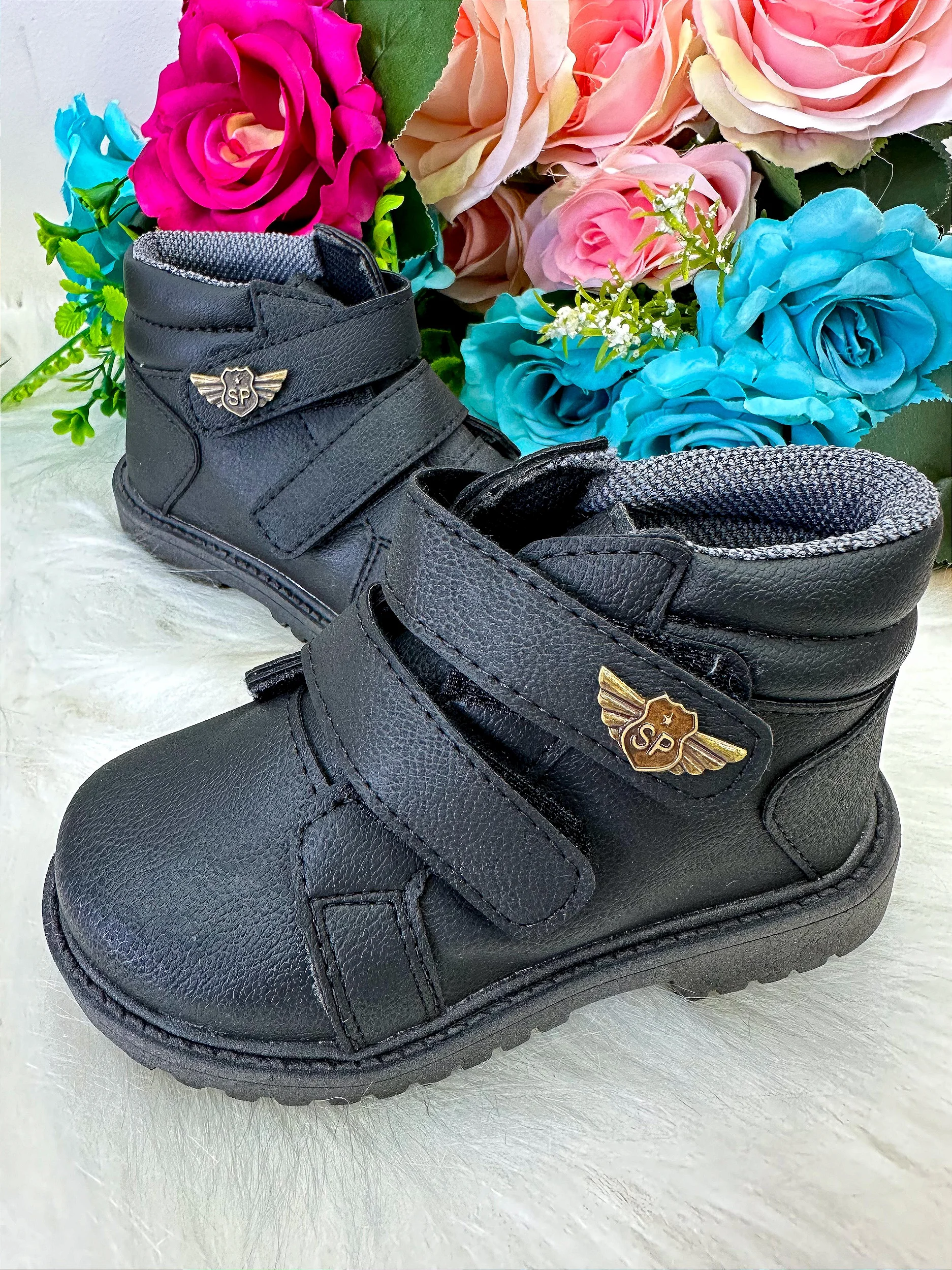 Bota Coturno Masculina Ortobaby Pedro Preto - Imagem 3