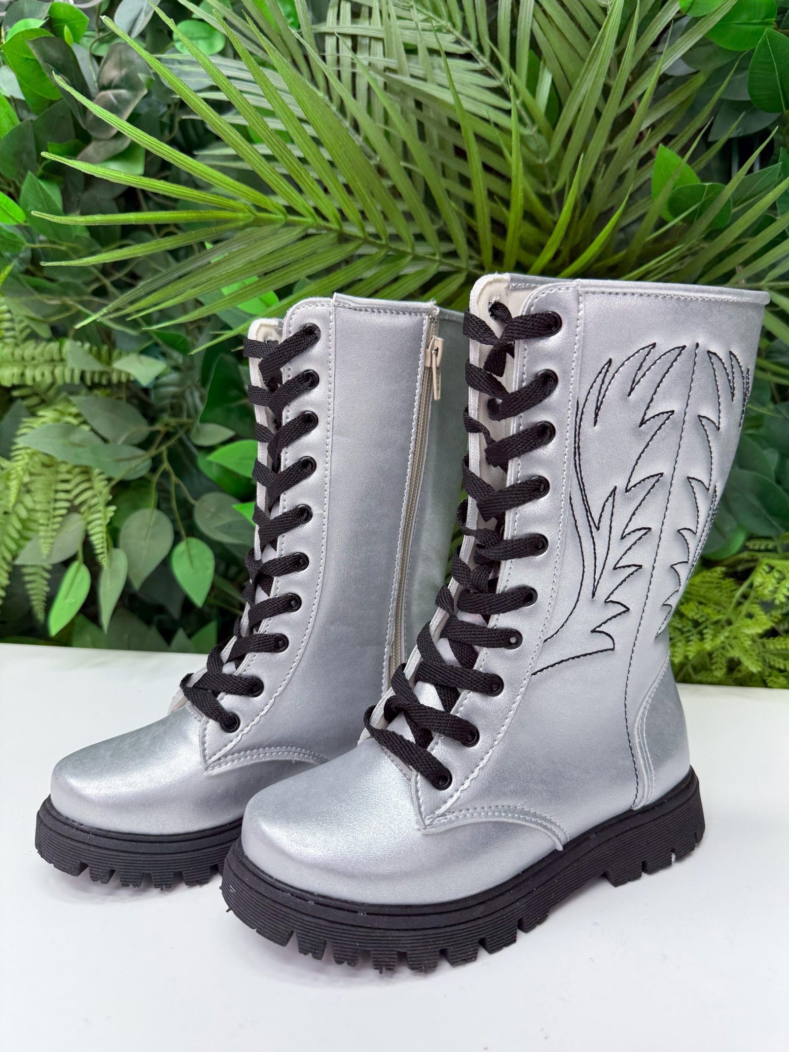 Bota/Coturno Flor di Mila Aylla Prata Boiadeira - Imagem 2