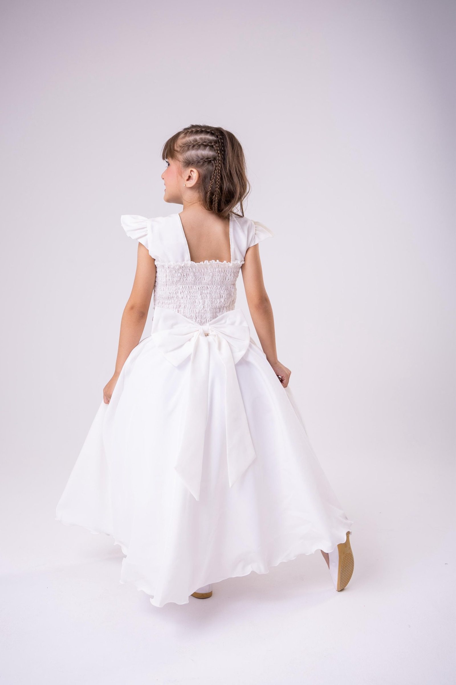 Vestido Ysa Kids Ariane Longo Off - Imagem 9