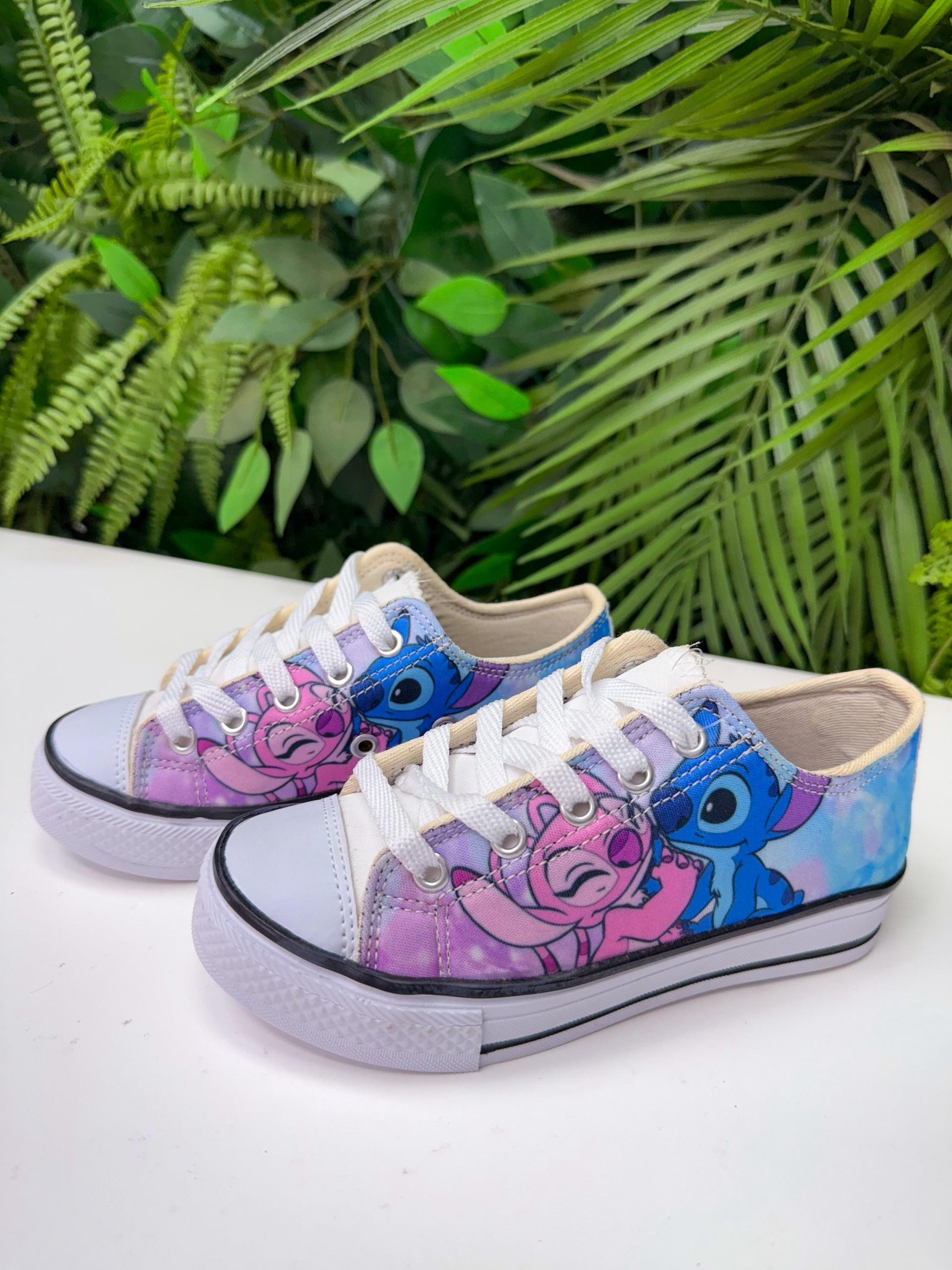 Tenis Tematico Stitch e Angel Rosa - Imagem 2