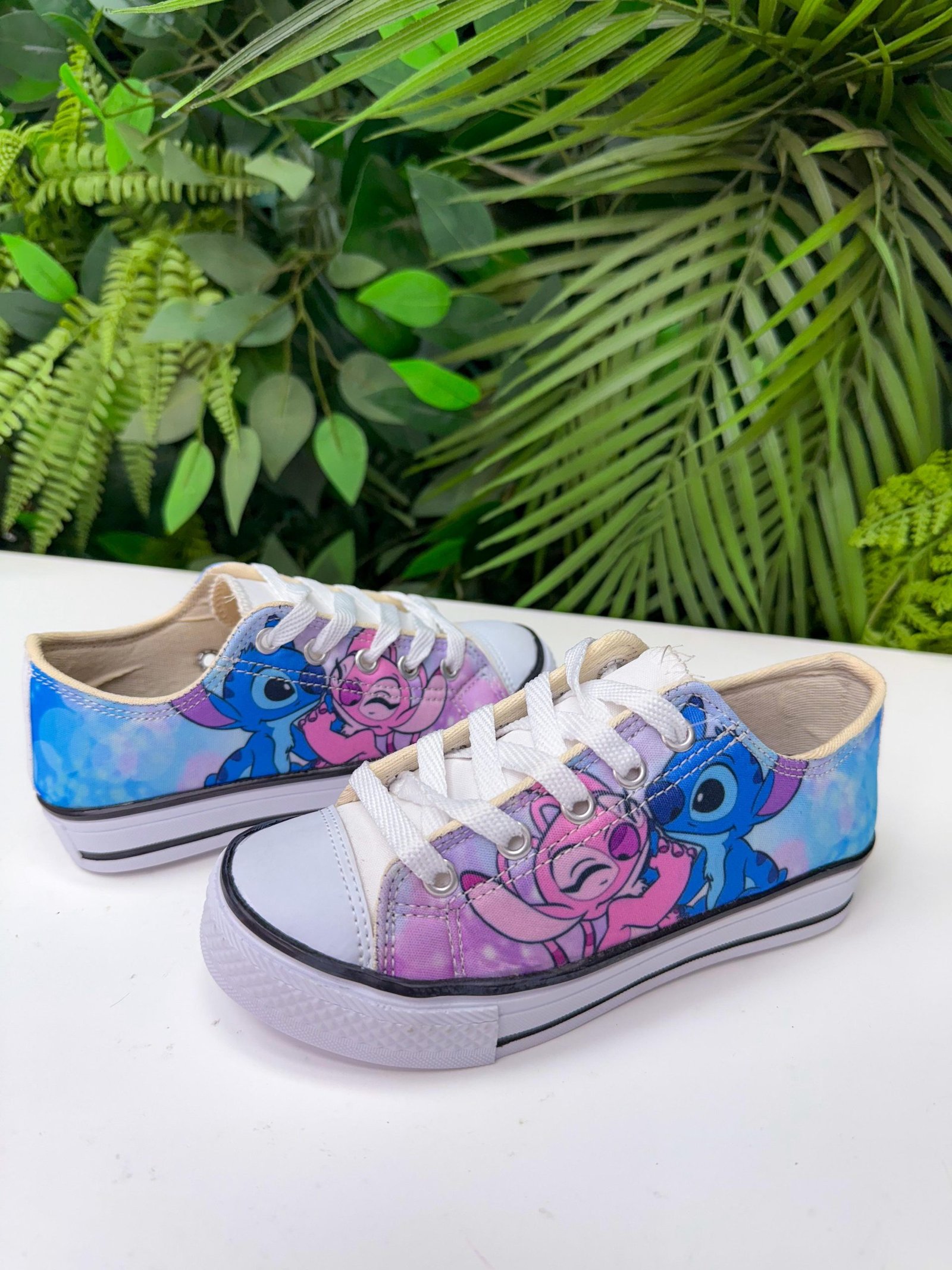 Tenis Tematico Stitch e Angel Rosa - Imagem 3