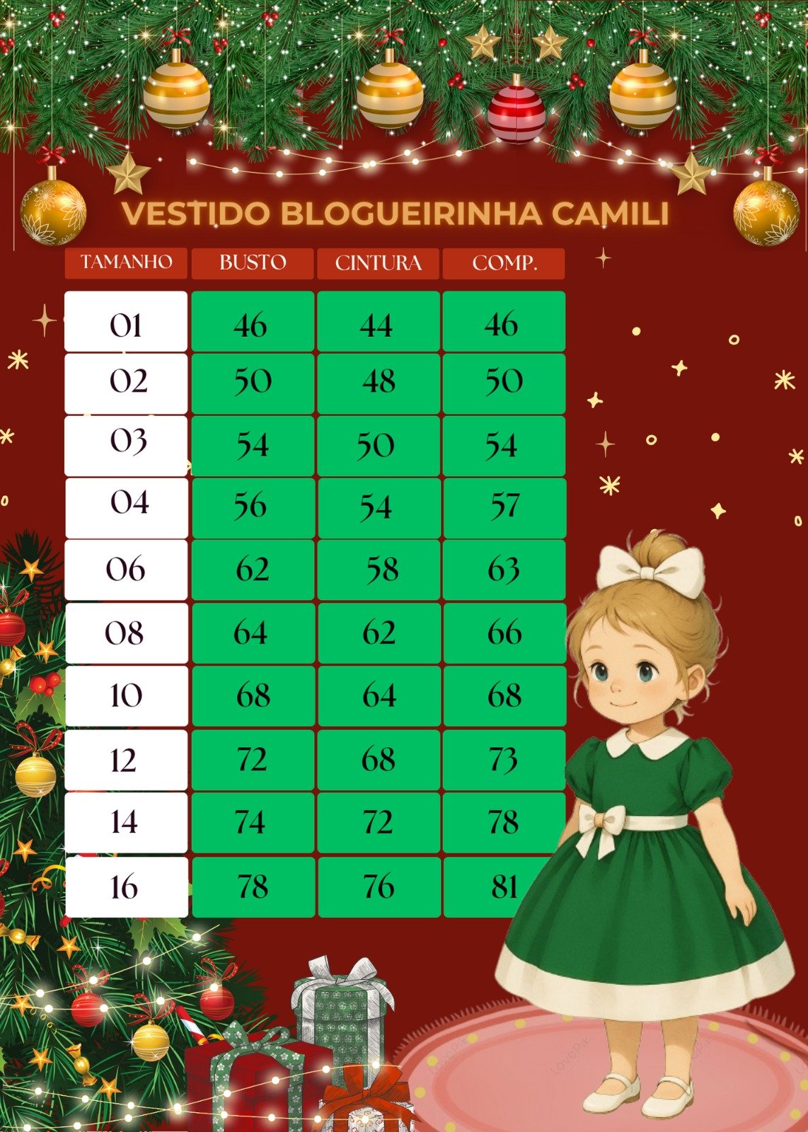 Vestido Blogueirinha Camile Vermelho - Natal - Imagem 10