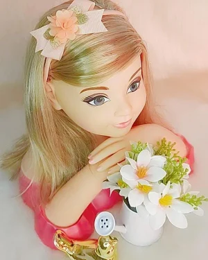 Faixa Belli Florzinha Salmão