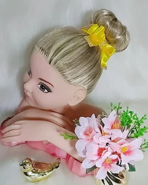 Porta Coque Belli Amarelo Laço Strass