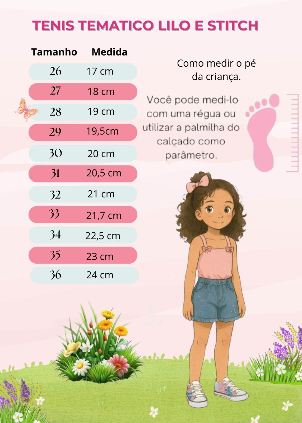 Tenis Tematico Stitch e Angel Rosa - Imagem 6