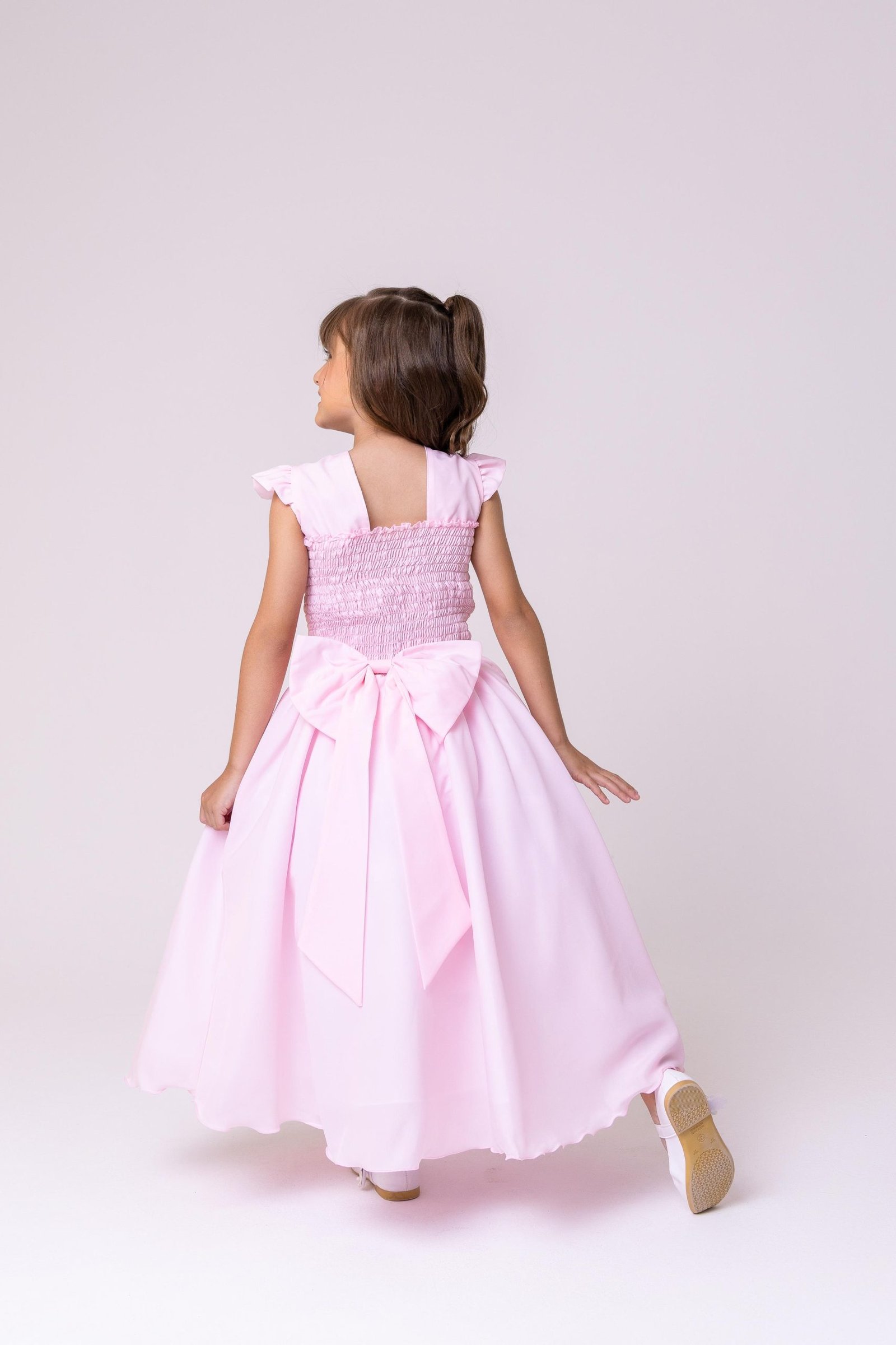 Vestido Ysa Kids Ariane Longo Rosa Bebe - Imagem 7