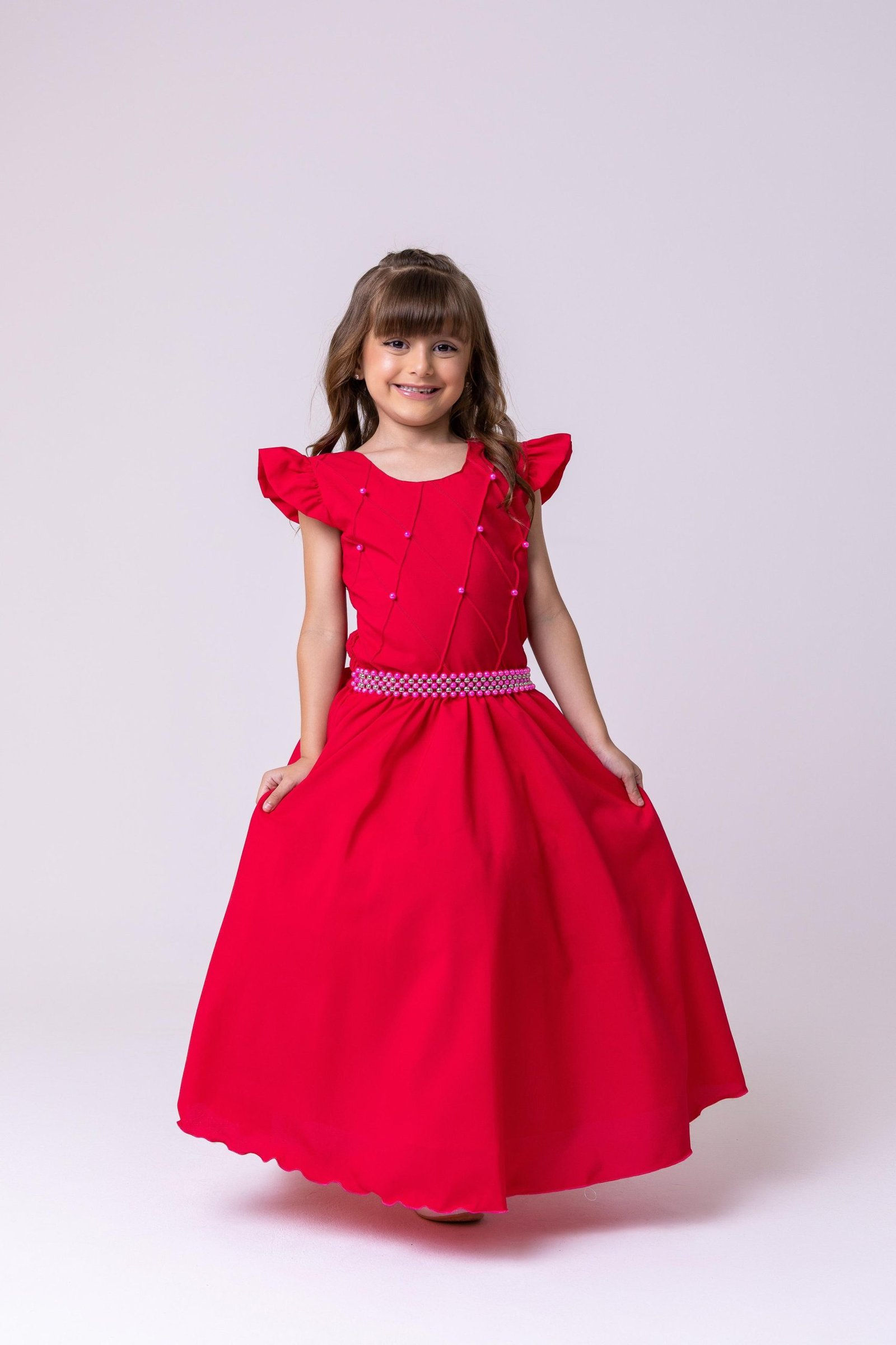 Vestido Ysa Kids Ariane Longo Pink - Imagem 4
