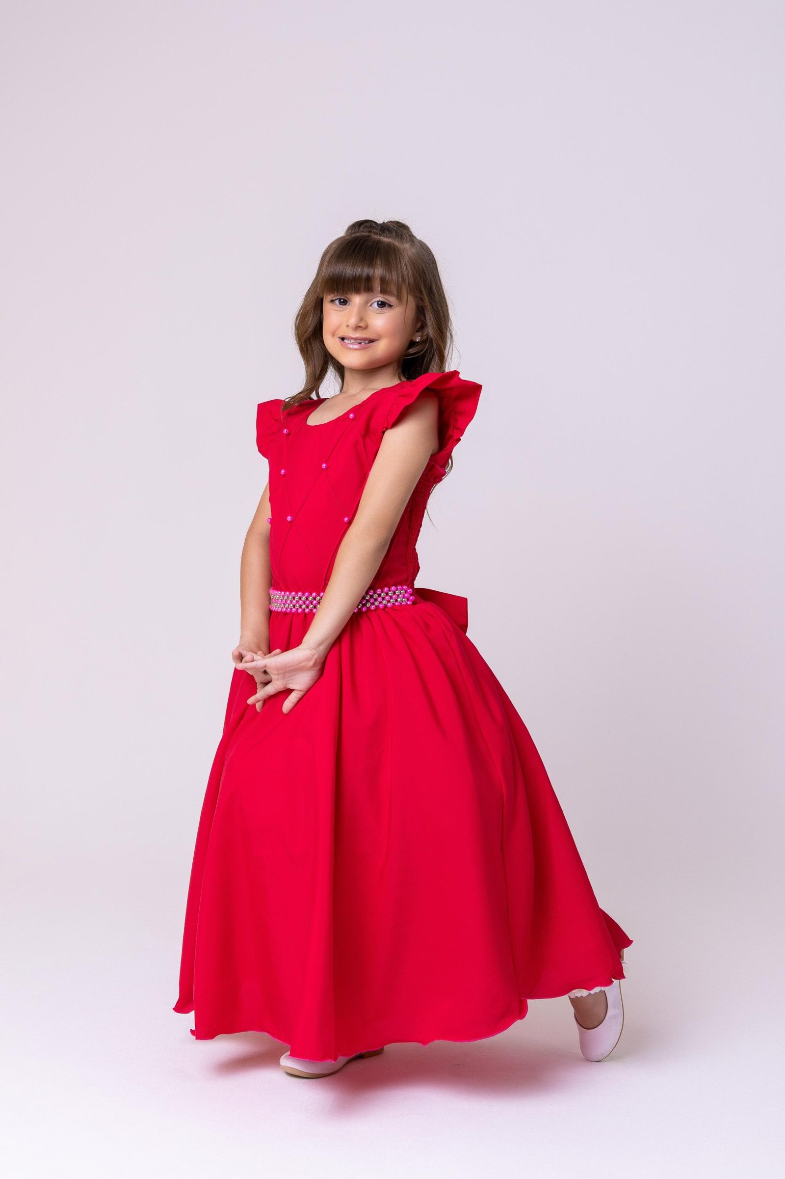 Vestido Ysa Kids Ariane Longo Pink - Imagem 5
