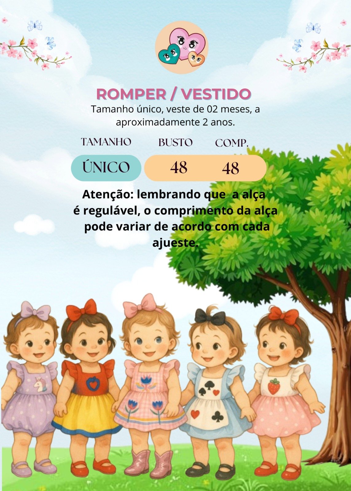Romper/Vestido Princesa Belli Alice no Pais das Maravilhas - Imagem 5