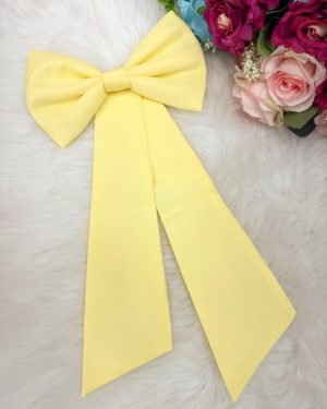 Laço Opcional / Faixa Do Vestido Selena Amarelo