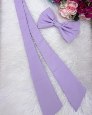 Laço Opcional / Faixa Do Vestido Selena Lilas