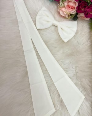 Laço Opcional / Faixa Do Vestido Selena Off