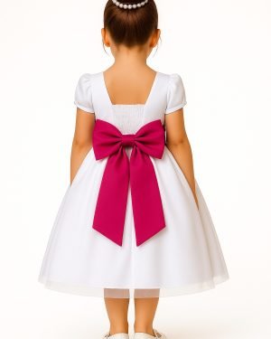 Laço Opcional / Faixa Do Vestido Selena Pink