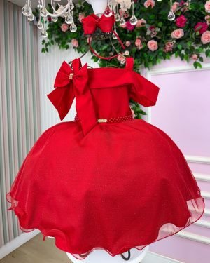 Vestido Banana Club Jessica Vermelho - Natal