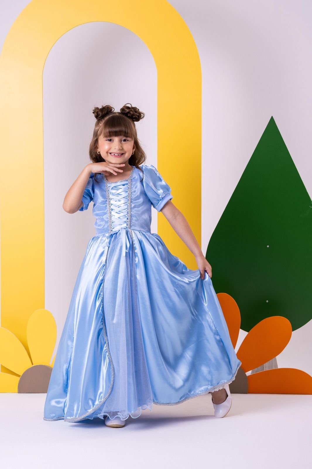 Fantasia Princesa Belli Cinderela Modelo 2 - Imagem 2