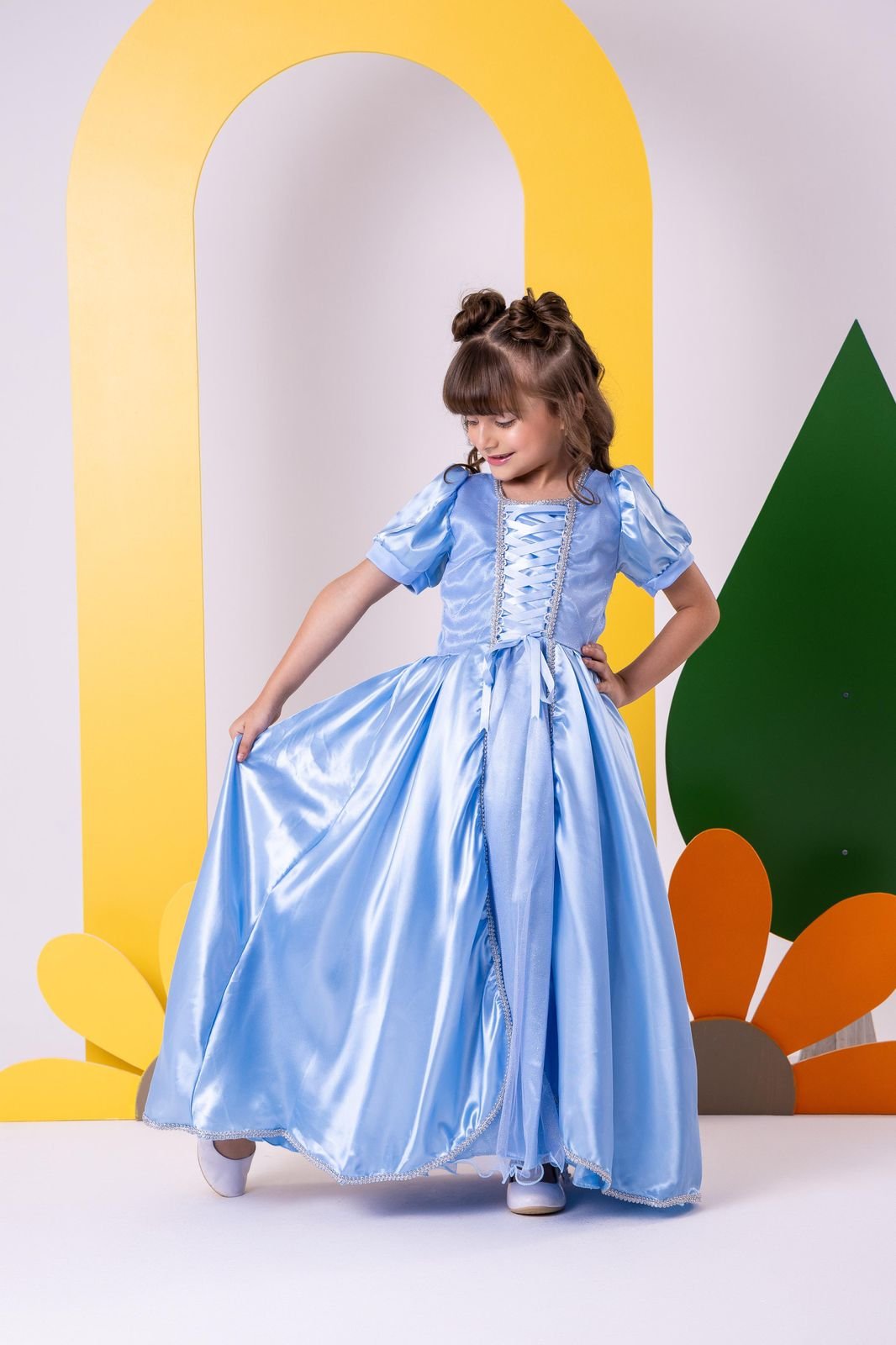 Fantasia Princesa Belli Cinderela Modelo 2 - Imagem 3