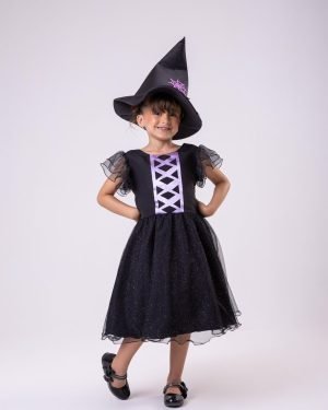 Vestido Tematicos Kids Halloween Encanto Sombrio