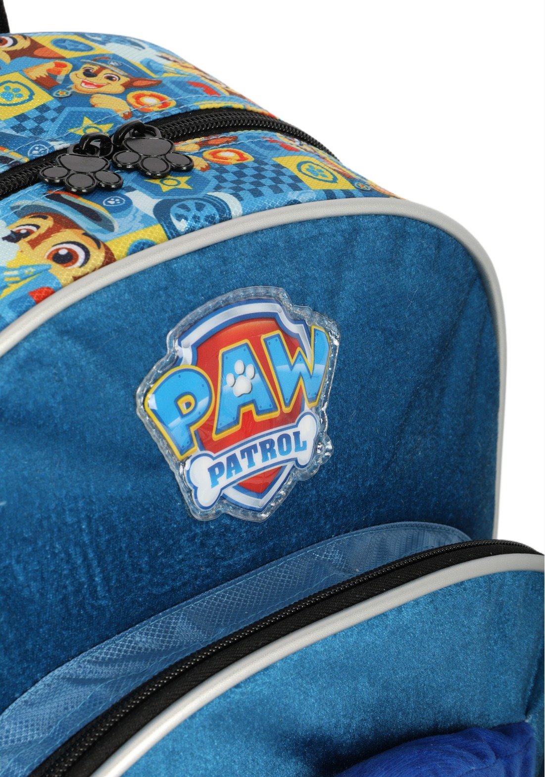 Kit Mochila Costas + Lancheira Patrulha Canina Chase - Imagem 2