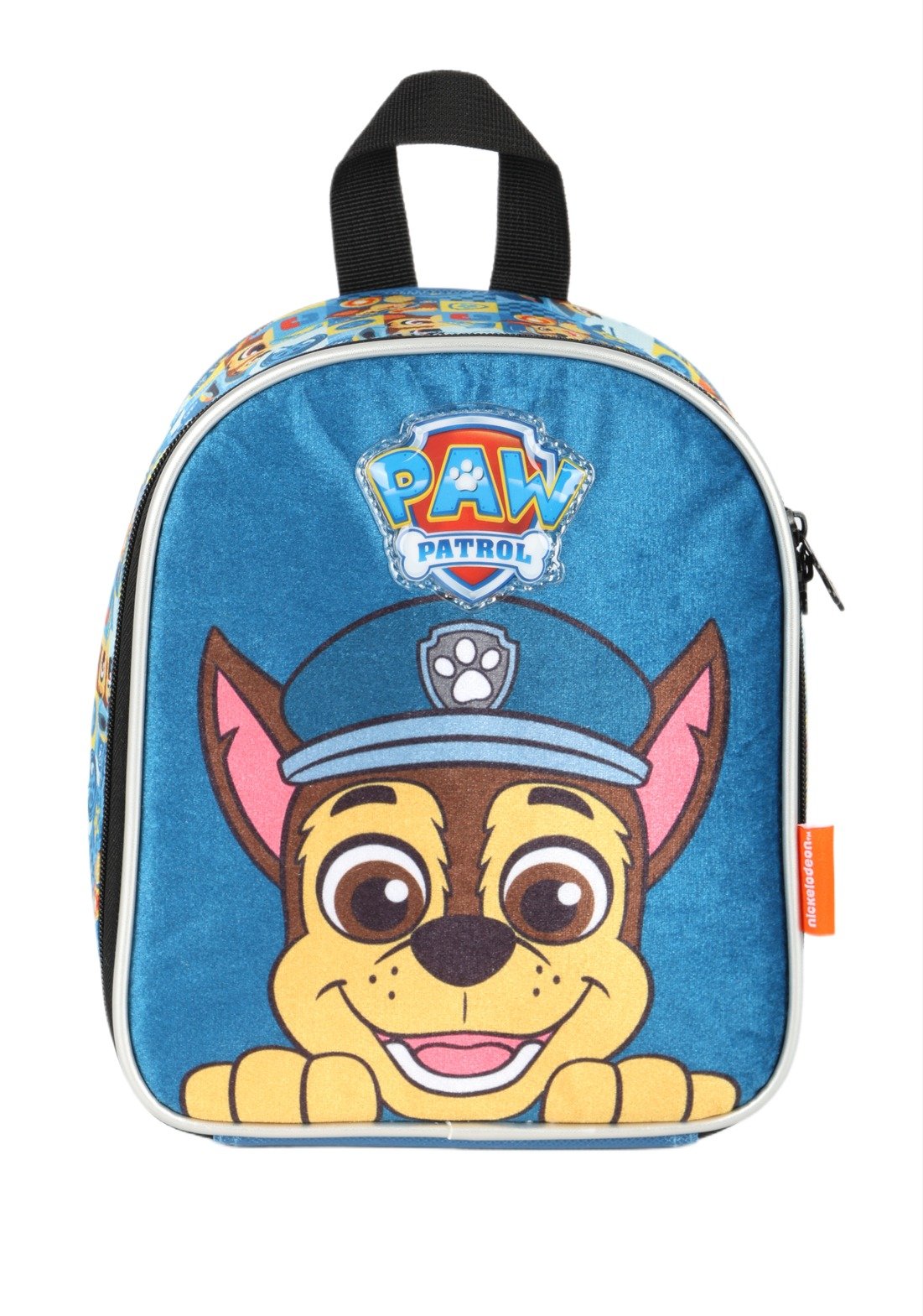 Kit Mochila Costas + Lancheira Patrulha Canina Chase - Imagem 5